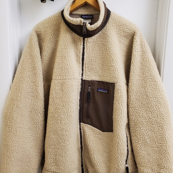 😍RARE Vintge Patagonia deep retro x sherpa jacket - Picture 2 of 6